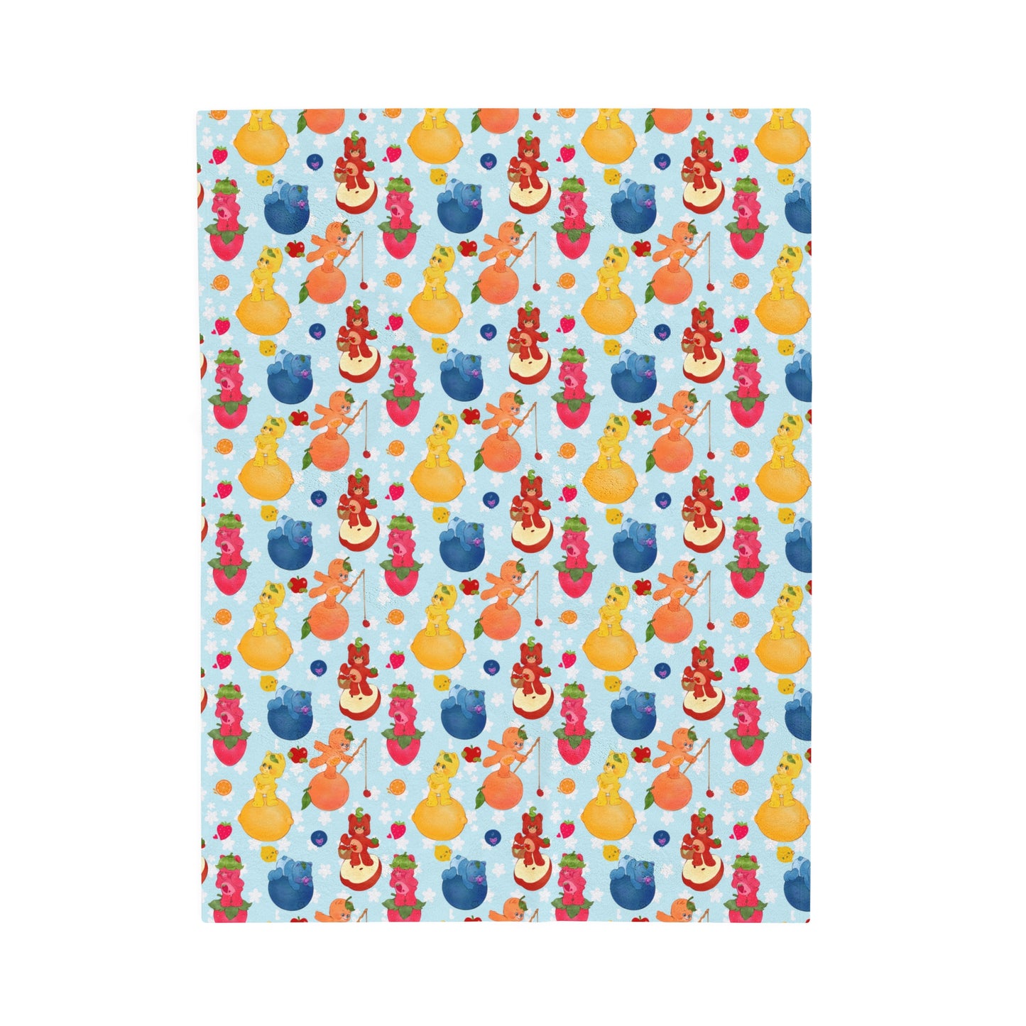 Berry Bears - Velveteen Plush Blanket