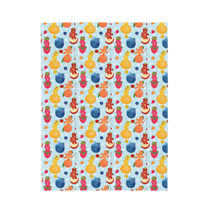 Berry Bears - Velveteen Plush Blanket
