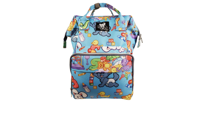 RARE Lil Furs Diaper Bag Prototype Sample with Original Crinkle Kit Logo