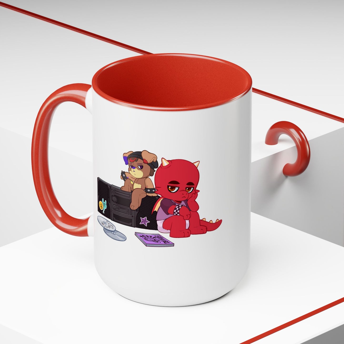 Punk Pals, 15oz Mugs