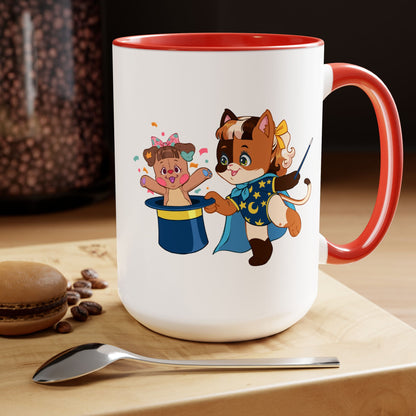 Clover's Magic Show, 15oz Mugs