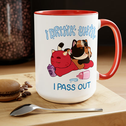 15 Oz Coffee Mugs | 2 Tone Coffee Mugs | Crinkle Kit