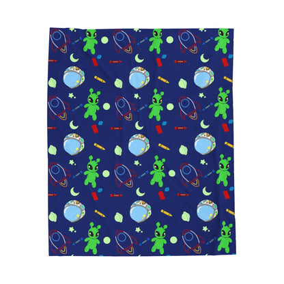 Lil Space - Velveteen Plush Blanket
