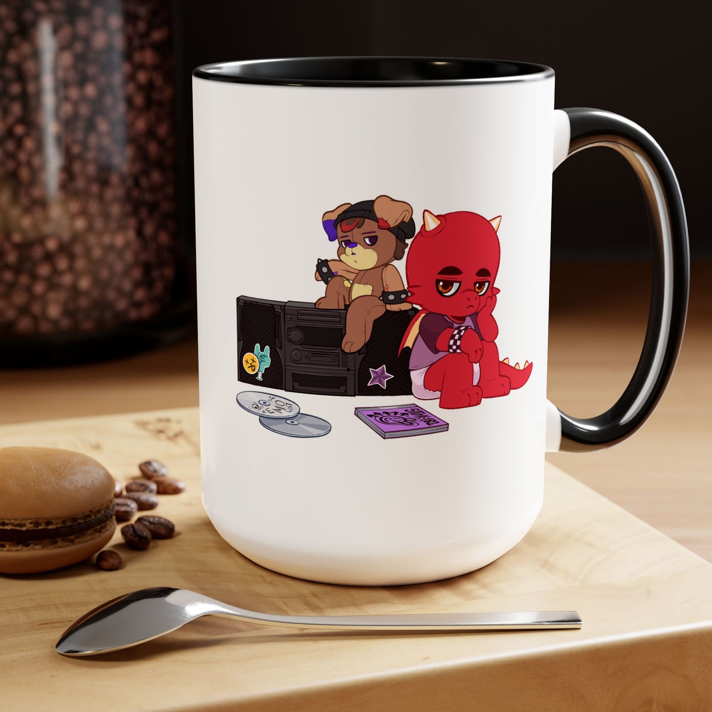 Punk Pals, 15oz Mugs