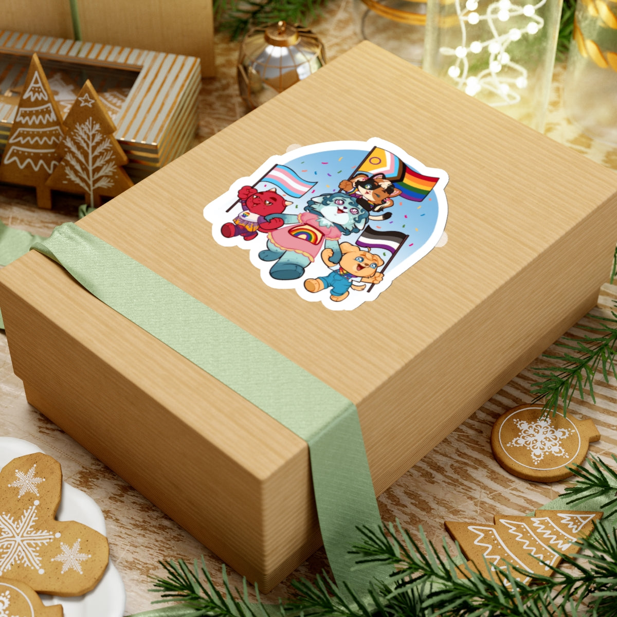 Pride Parade Sticker | Pride Parade Decals | Crinkle Kit