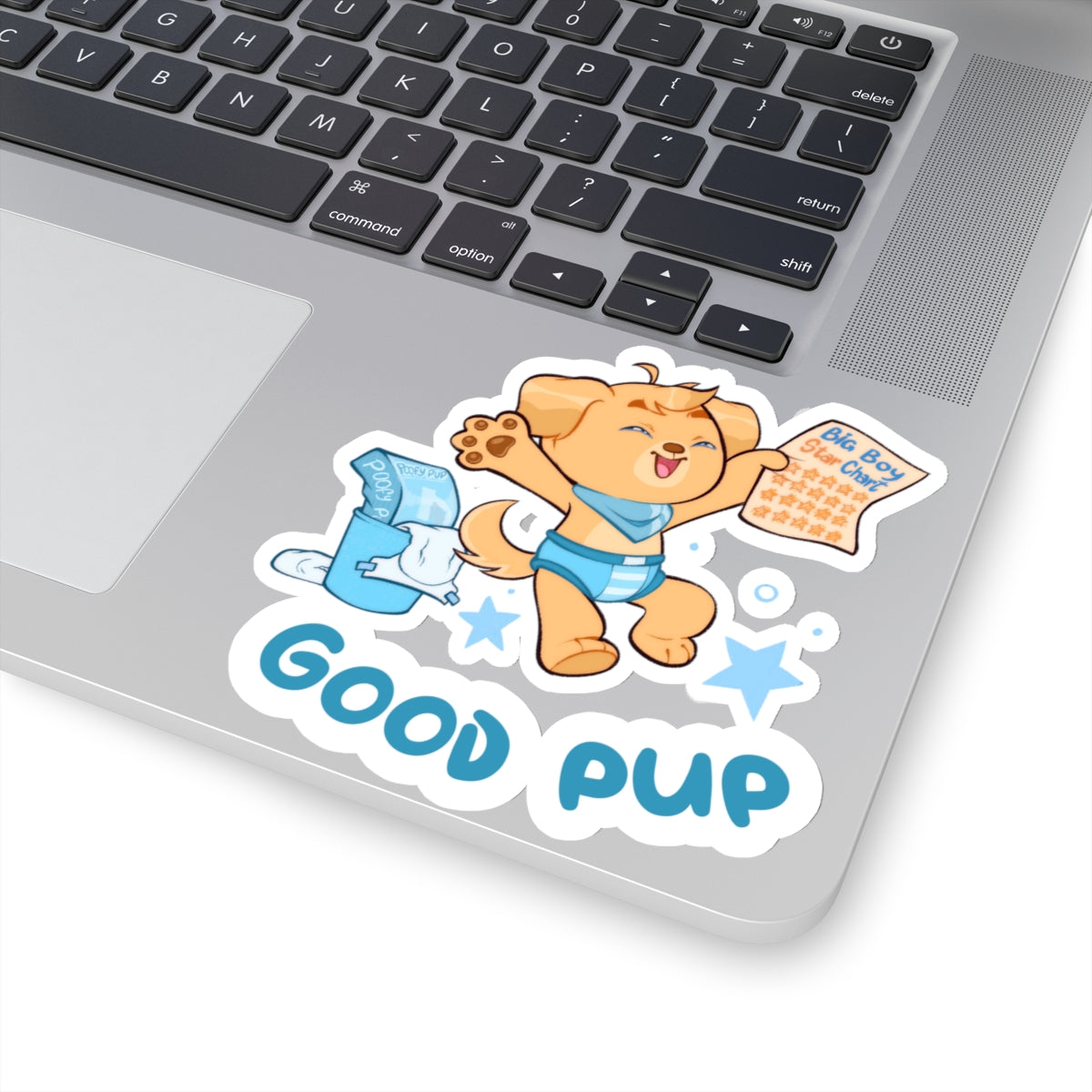 Pup Training Sticker | Dog Training Stickers | Crinkle Kit