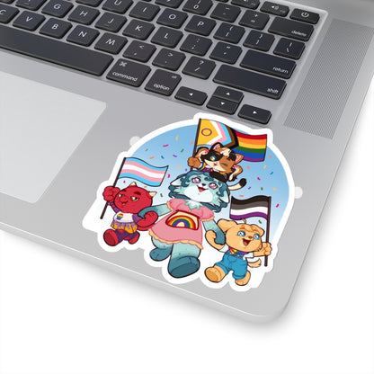 ABDL-Themed Stickers | Pride Parade Decals | Crinkle Kit