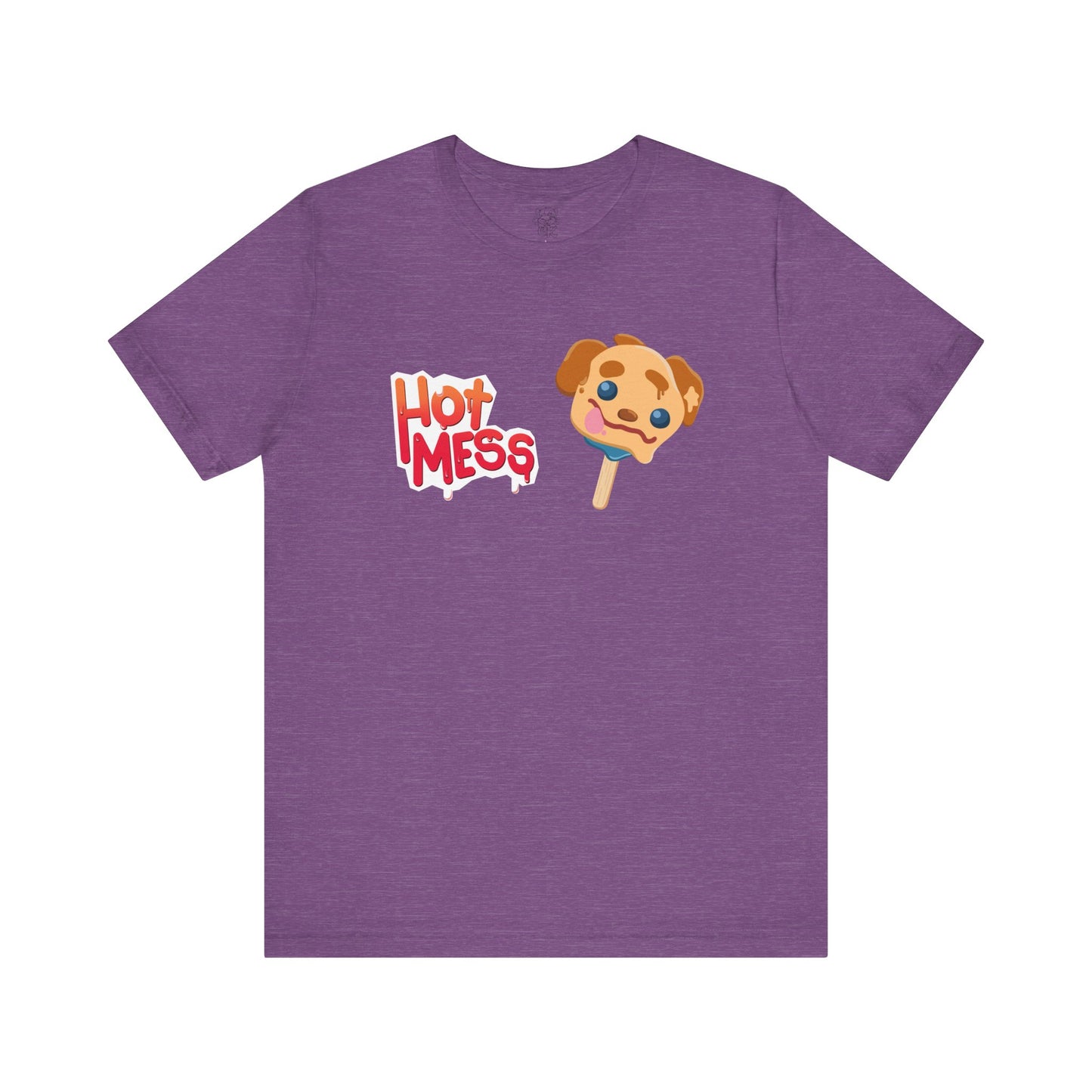 Hot Mess Short Sleeve Tee | Ringspun Cotton T-Shirt | Crinkle Kit