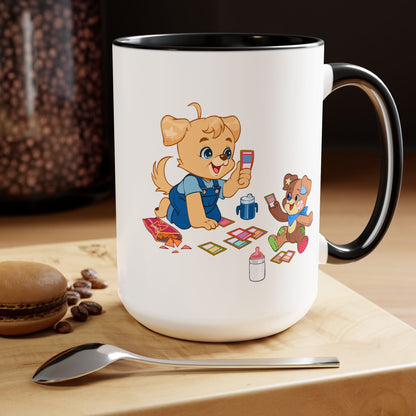 Game Night, 15oz Mugs