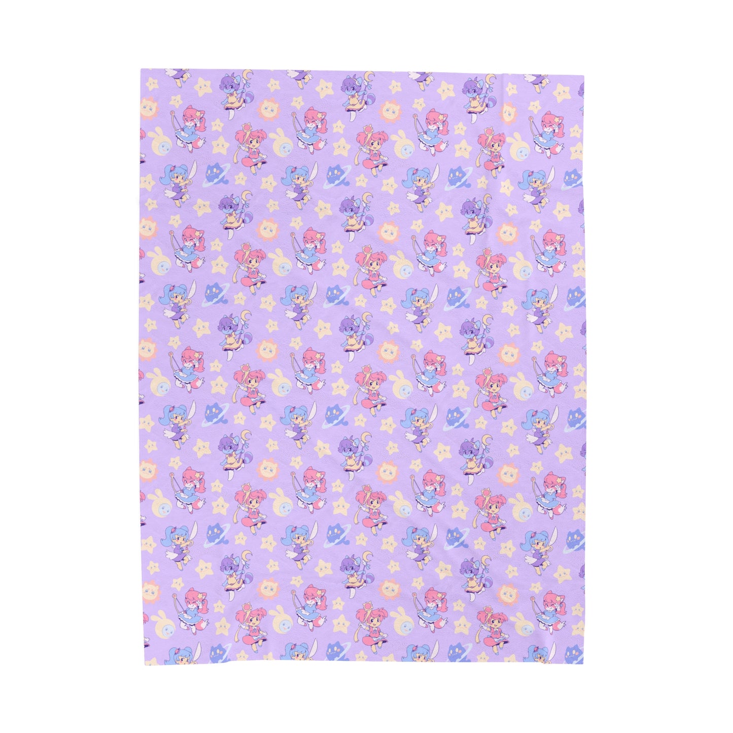 Magical Maidens - Velveteen Plush Blanket