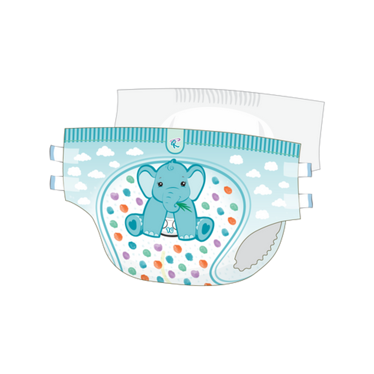 Rearz Mega Critter Caboose Adult Diapers