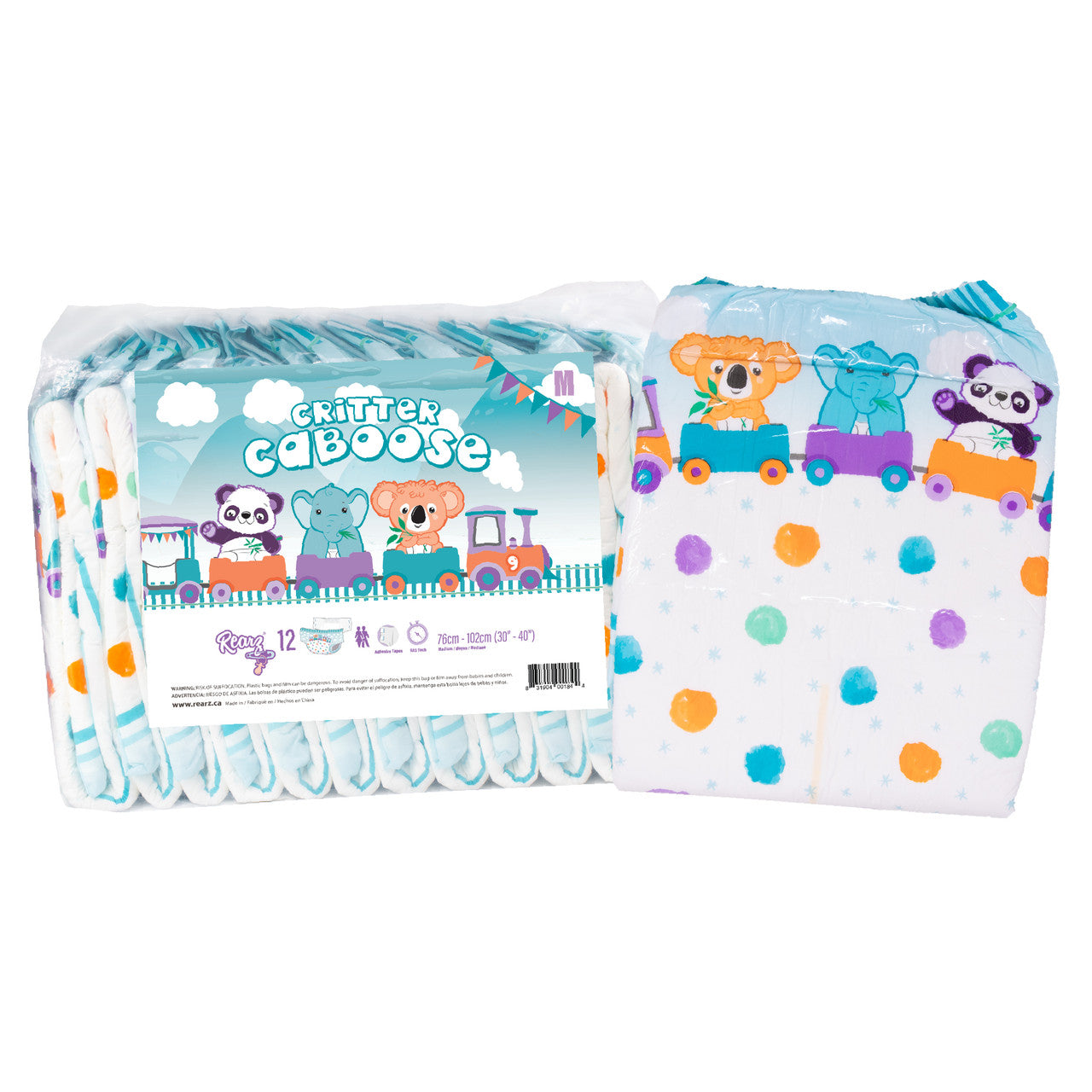 Rearz Mega Critter Caboose Adult Diapers