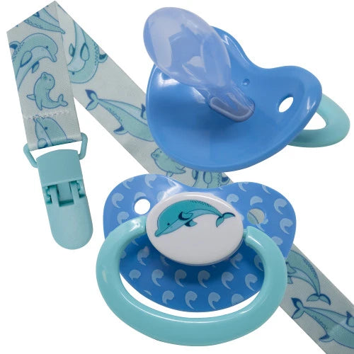 Rearz Dolphin Pacifier Set