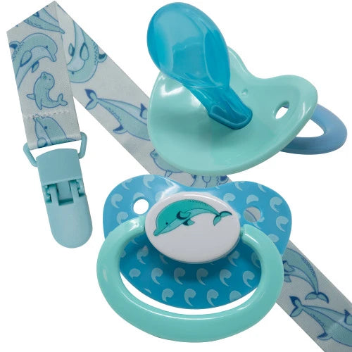 Rearz Dolphin Pacifier Set