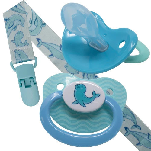 Rearz Dolphin Pacifier Set