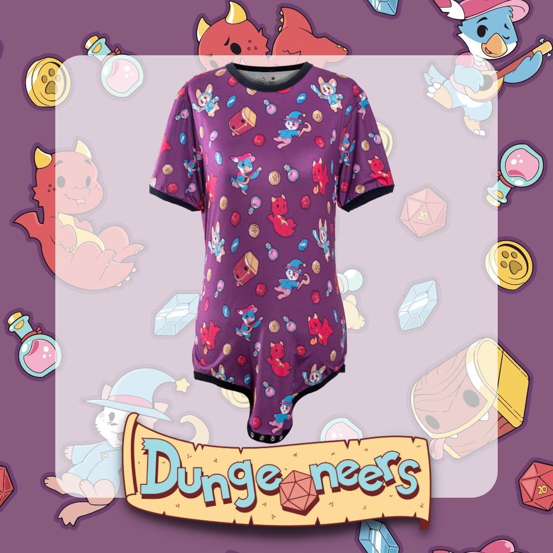 Personalised ABDL Onesie | Graphic Print Onesies | Crinkle Kit