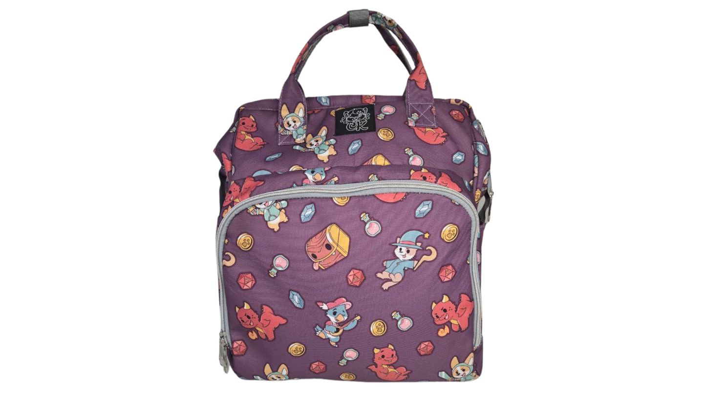 Large Diaper Bag | Adult Diaper Carrier Backpack | Crinkle Kit