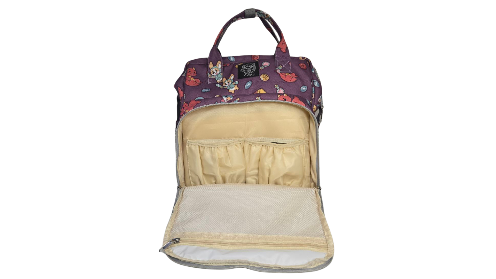 Large Diaper Bag | Adult Diaper Carrier Backpack | Crinkle Kit