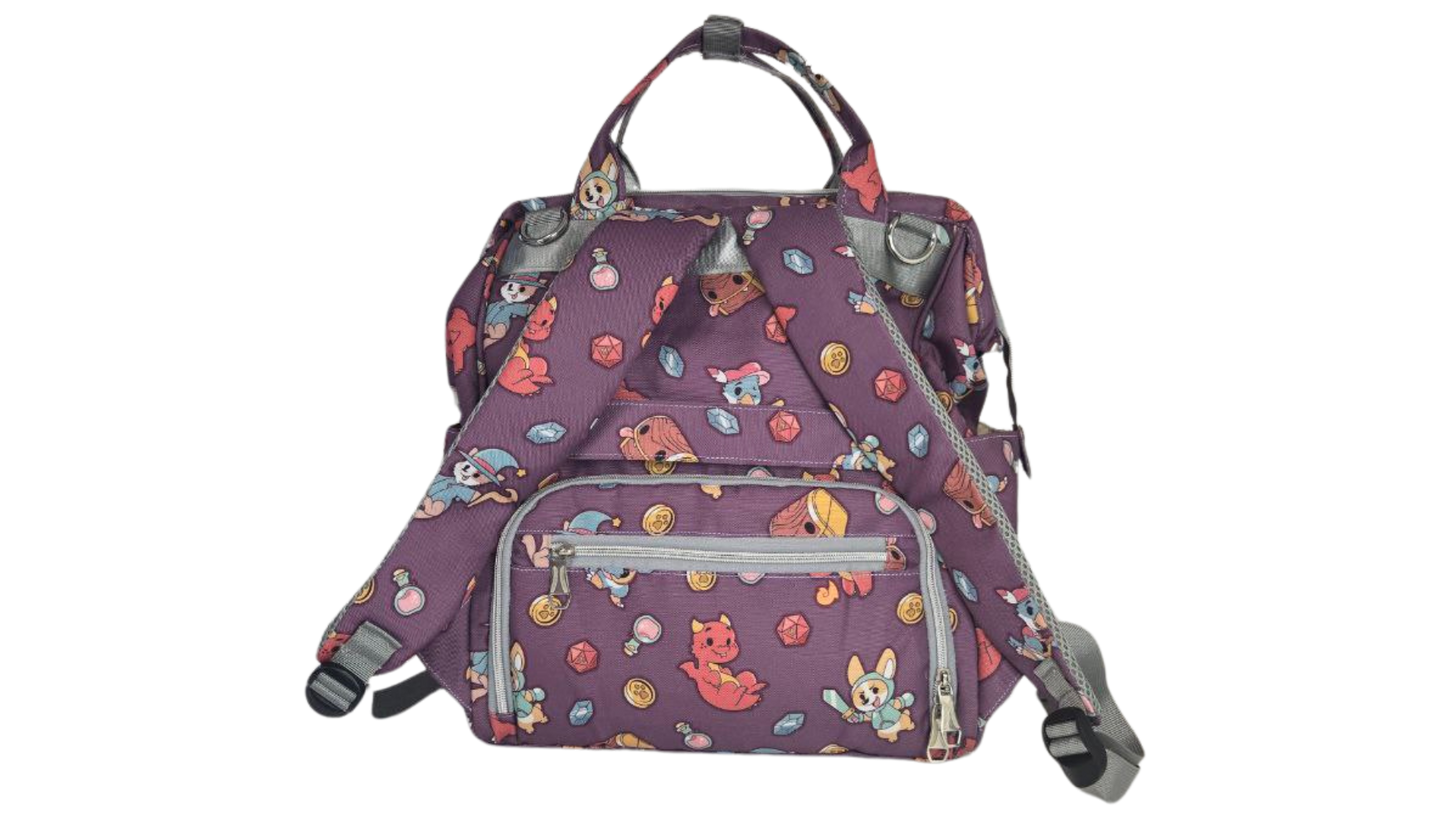 Large Diaper Bag | Adult Diaper Carrier Backpack | Crinkle Kit