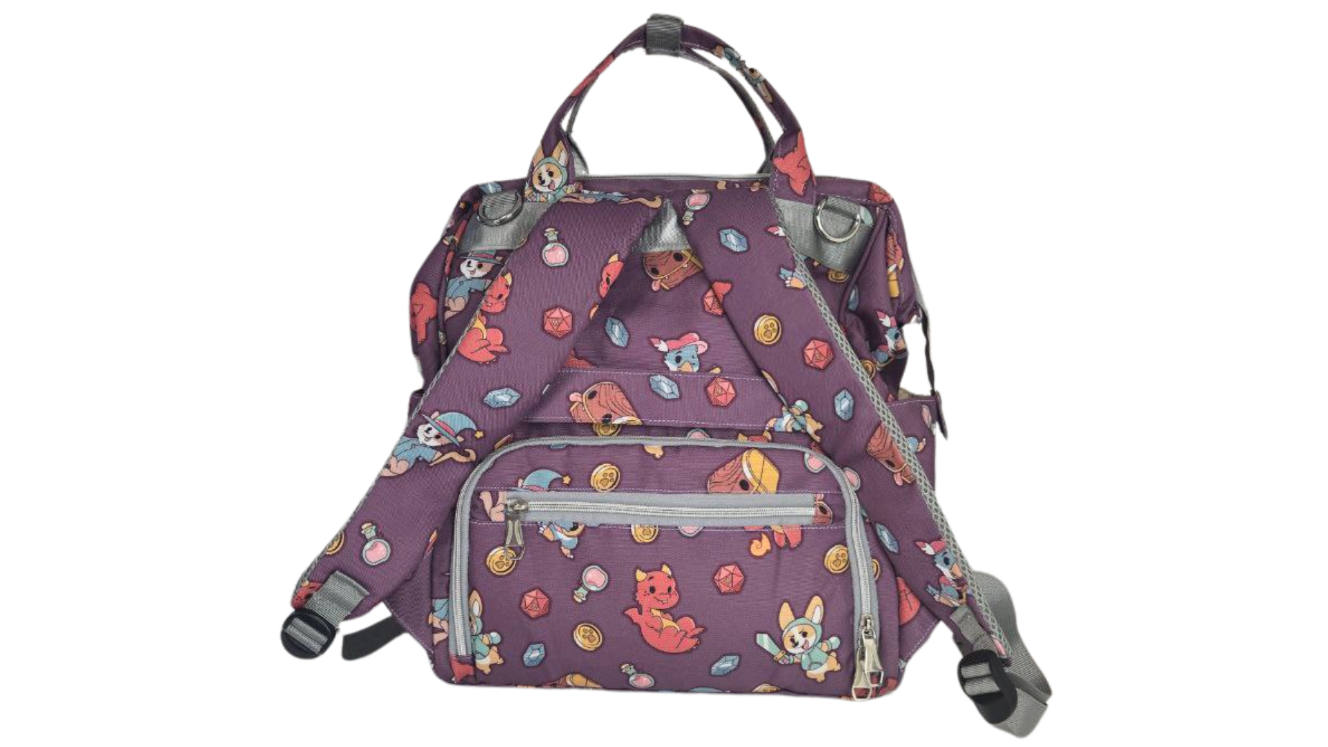 Large Diaper Bag | Adult Diaper Carrier Backpack | Crinkle Kit