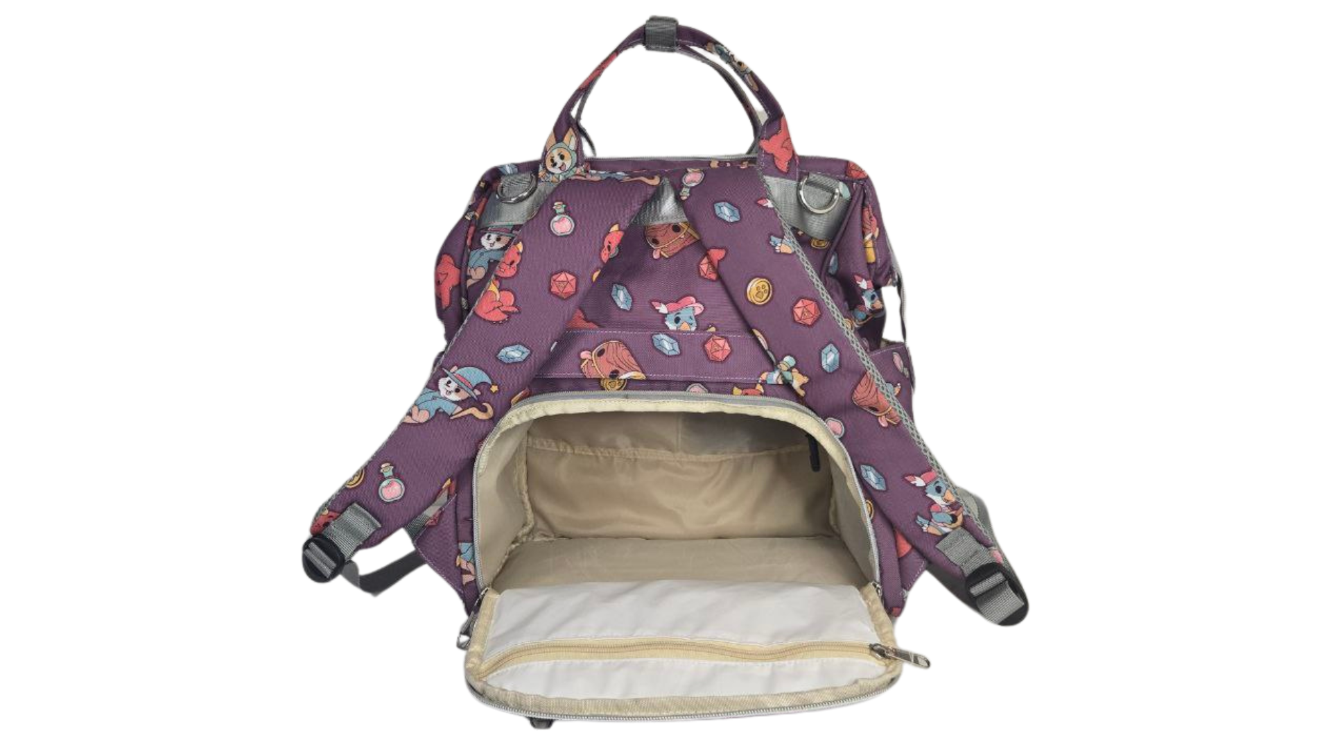 Large Diaper Bag | Adult Diaper Carrier Backpack | Crinkle Kit