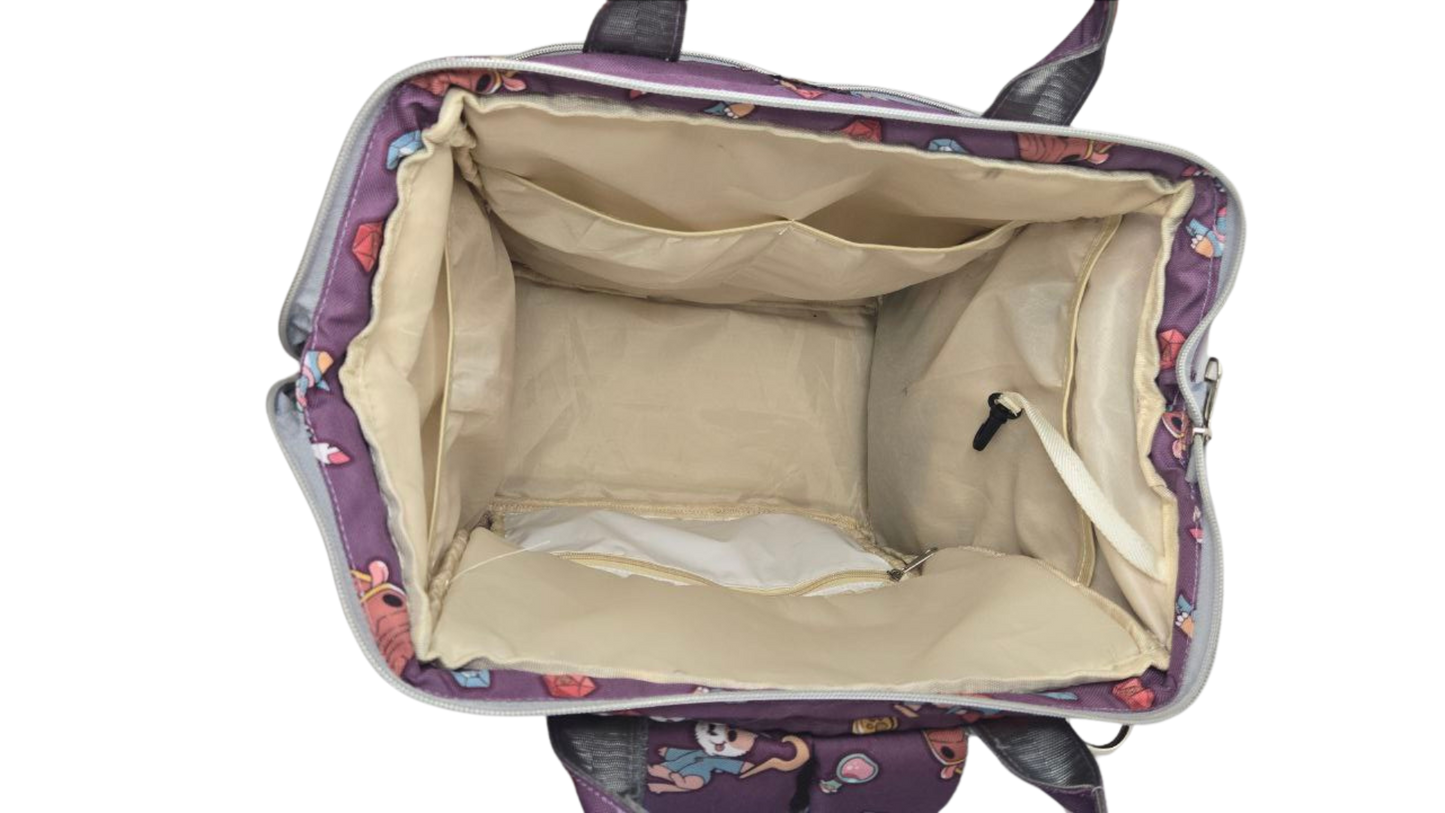 Large Diaper Bag | Adult Diaper Carrier Backpack | Crinkle Kit