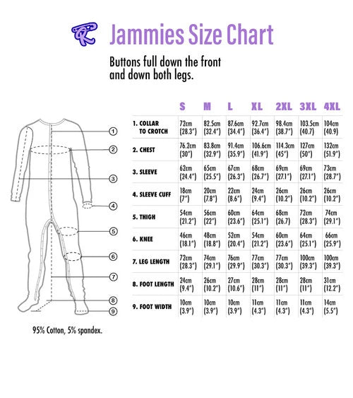Rearz Little Monsters Footed Jammies