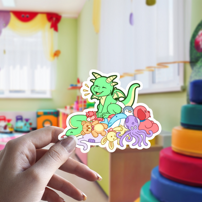 Lil Furs Vinyl Decals | Cute Vinyl Decals | Crinkle Kit