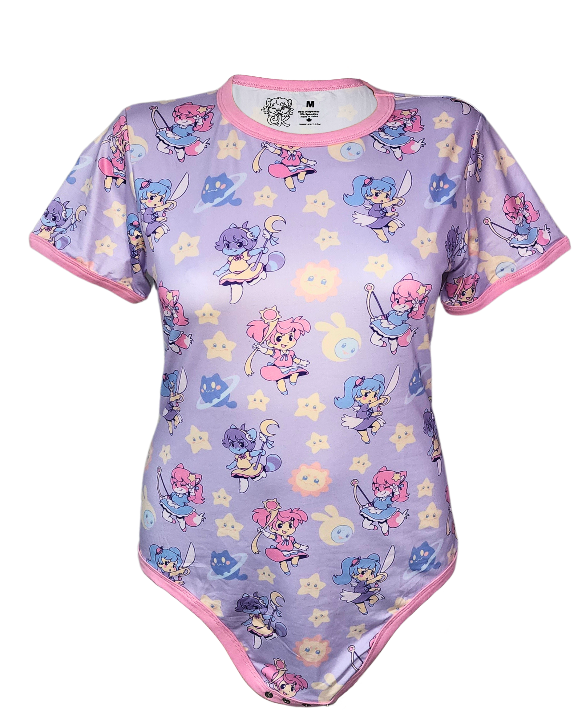 Adult Baby Onesie | Magical Maidens Onesie | Crinkle Kit