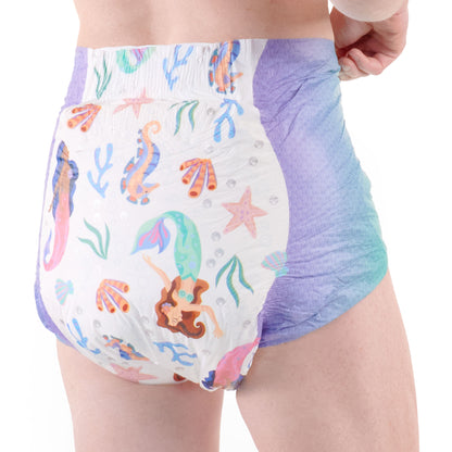 Rearz Mega Mermaid Tales Adult Diapers
