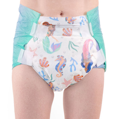 Rearz Mega Mermaid Tales Adult Diapers