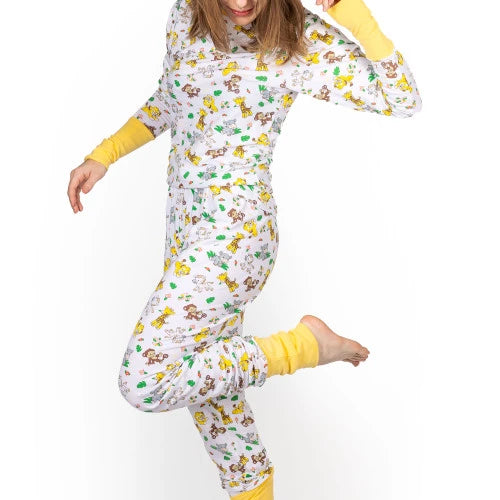 Rearz Safari Adult Convertible Pajamas
