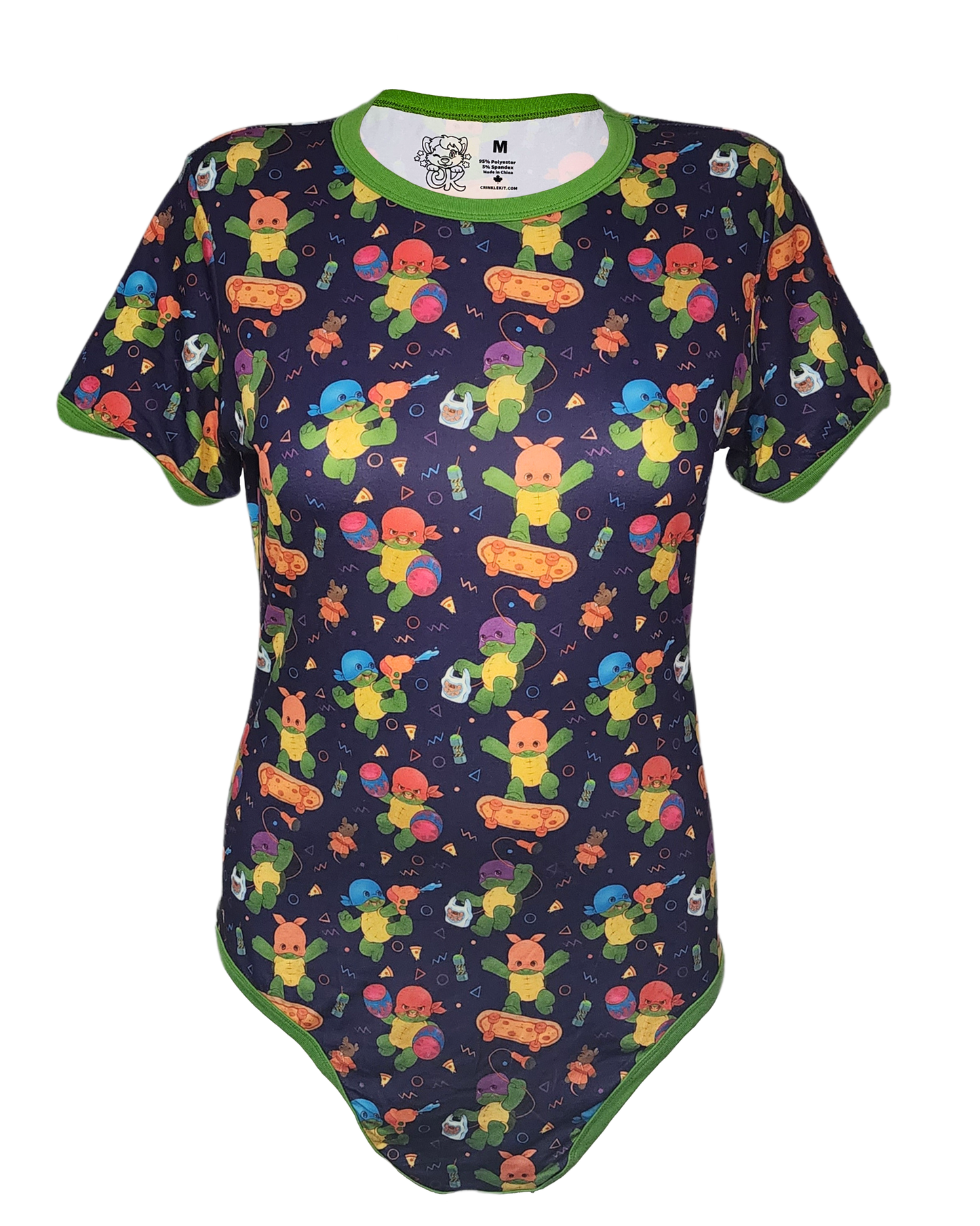 Cozy ABDL Onesie for Adults | Turtle Tots Onesie | Crinkle Kit
