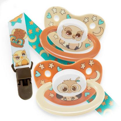 Rearz Night Owl Pacifier Set