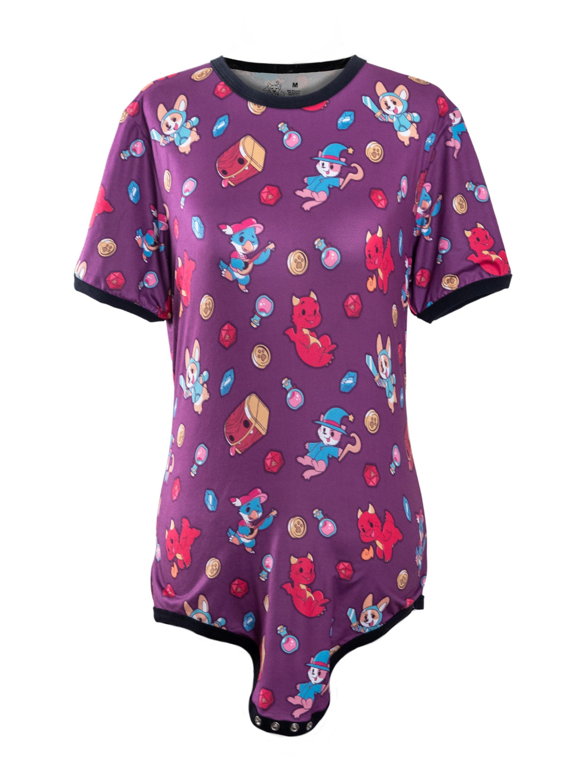 Personalised ABDL Onesie | Graphic Print Onesies | Crinkle Kit
